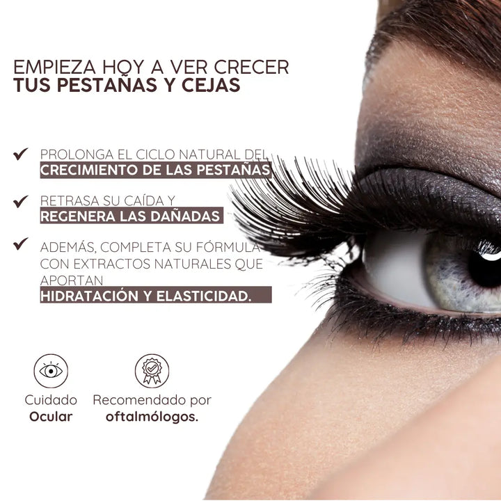 Sérum de crecimiento intenso para pestañas y cejas