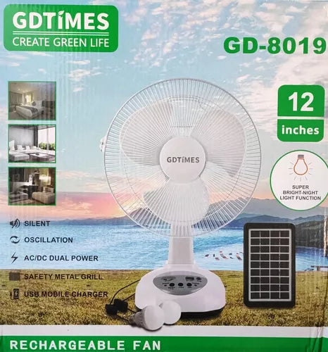 Ventilador SOLAR GD 8019